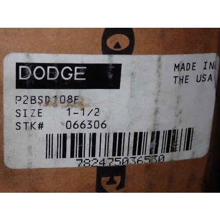 NEW DODGE P2BSD108E PILLOW BLOCK BEARINGS, P2BSD108E BORE: 1-1/2",EI