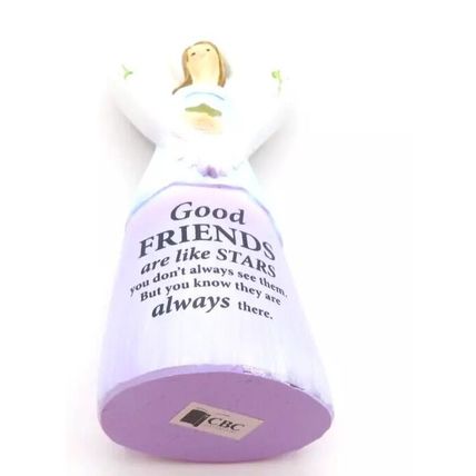 Good Friends Angel Figurine with Sentimental Verse 12.5 CM Gift Christ