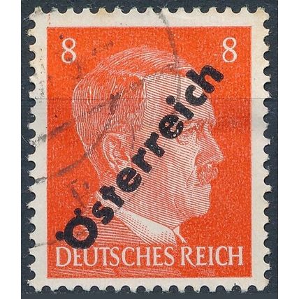 German optd: 8pf - Austria 1945 - F H - MiNr 662