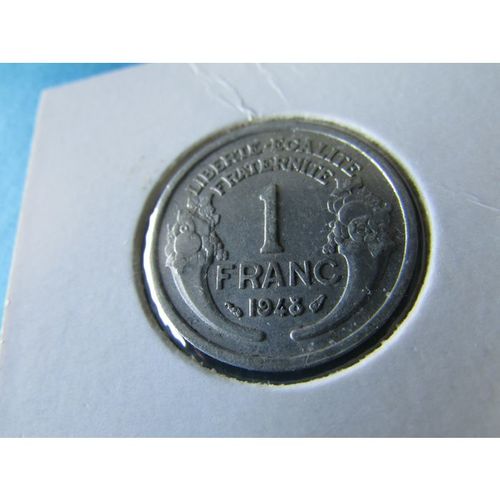 1948 FRANCE ONE FRANC. AAU