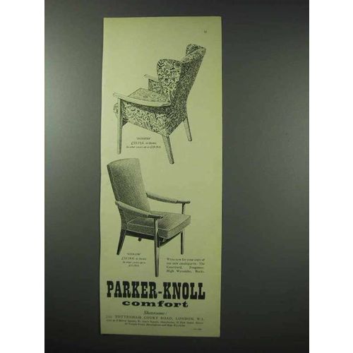 1959 Parker-Knoll Dunster, Ludlow Chairs Ad