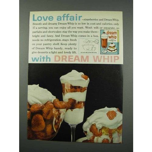 1961 Dream Whip Ad - Love Affair