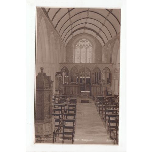 Parish Church Cockington Devon Postcard Judges 973