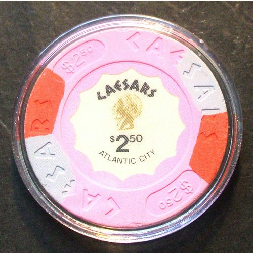 CAESARS $2.50 CASINO CHIP - ATLANTIC CITY, New Jersey
