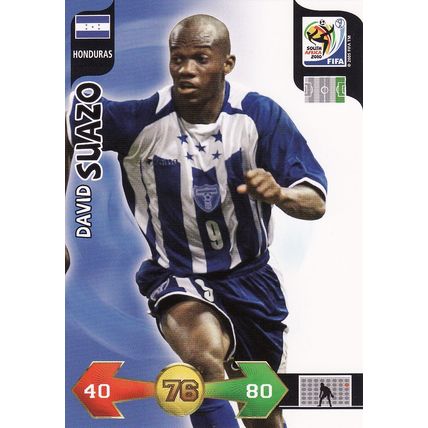 Adrenalyn XL World Cup 2010 David Suazo Honduras