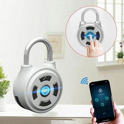 Hot Bluetooth Keyless Phone Control Record-able LED Smart Lock Digital Padlock