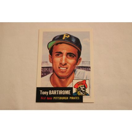 Anthony Tony Bartirome 1991 Topps 1953 Archives NO. 71