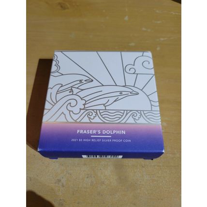 Fraser's Dolphin 1 Oz Silver coin Royal Australian Mint