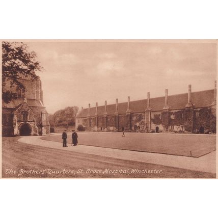 The Brothers Quarters St. Cross Hospital Winchester Postcard