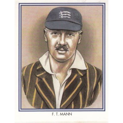 FT Frank Mann Middlesex Cricket Club Cricketer Rare Cigarette Card