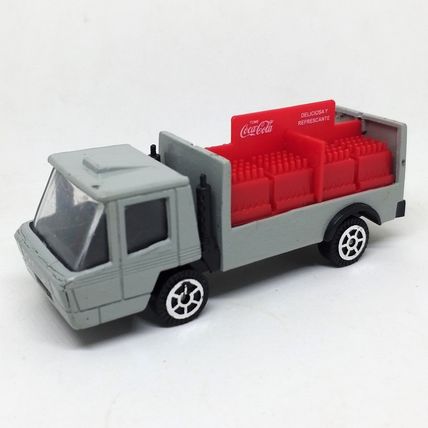 Coca Cola 1960 Spain Style Delivery Truck Van Diecast Car - Vintage 80s-90s