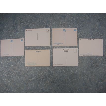6 old Scottish (Scotland) Postcards – Braemar Castle, Luss, Ballater, Crathes.