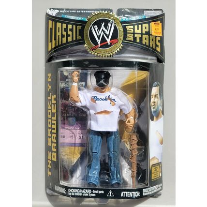 wwe wwf ljn classic superstars series 12 limited the brooklyn brawler figure