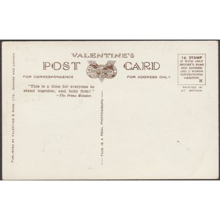 High Street from North, Marlborough, Wiltshire, c.1940 - Valentine's RP Postcard