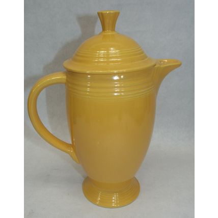 Mint Vintage 1930's Fiestaware Fiesta Large Vintage Coffee Pot Yellow