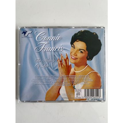 CONNIE FRANCIS - THE MAJESTY OF LOVE (UK AUDIO CD, 2008)