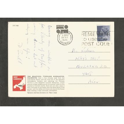 Postcard Cornwall Falmouth John Hinde 2DC582 Princess Pavilion