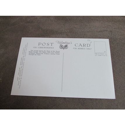 Valentines Postcard - Band of Royal Horse Guards - Artist Conrad Leigh