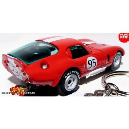 RARE KEYCHAIN RED 1964/65 SHELBY COBRA DAYTONA CUSTOM Ltd Ed. GREAT GIFT
