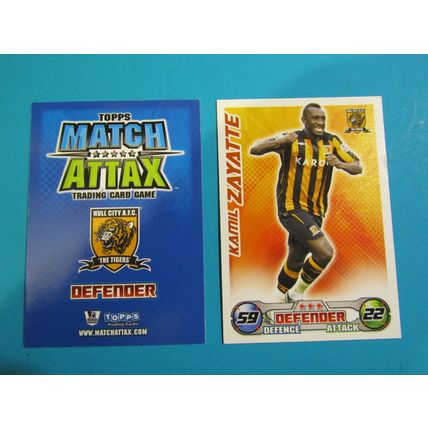 Kamil Zayatte - Hull City - Match Attax 2008/09 Football Card