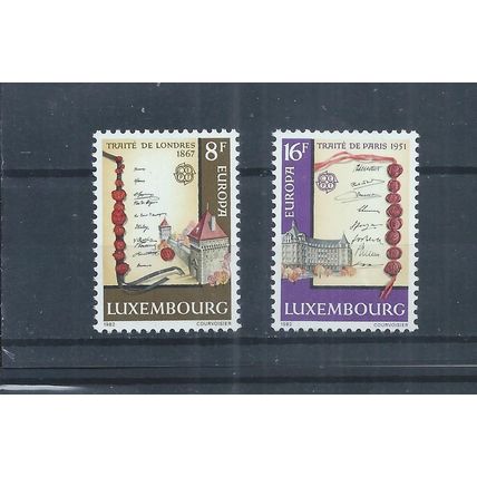 Luxembourg stamps. 1982 Europa MH (AK064)