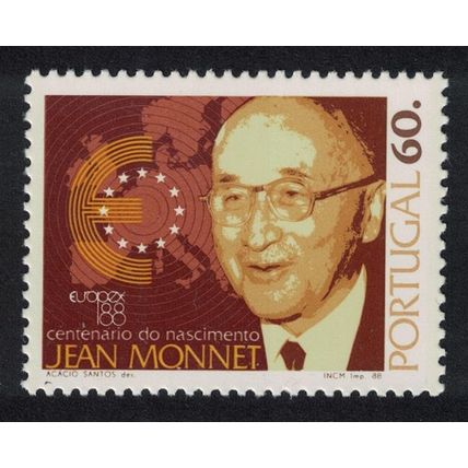 Portugal Birth Centenary of Jean Monnet 1988 MNH SG#2106