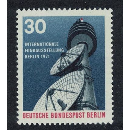 Berlin West Berlin Broadcasting Exhibition 1971 1971 MNH SG#B392
