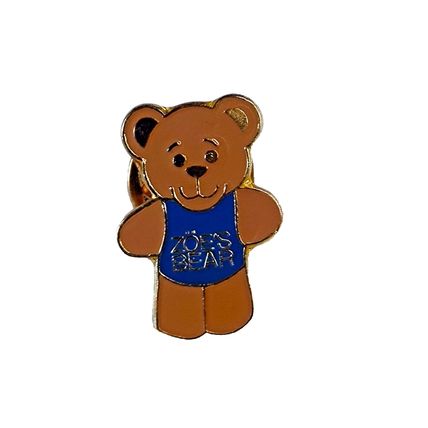 20es Bear Pin Badge Lapel Brooch Collatable 2.0 cm x 2.0 cm Enamel BA174