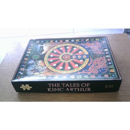 THE TALES OF KING ARTHUR Jigsaw Puzzle (1000 Piece) Express Gifts (1999)