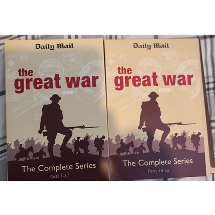 GREAT WAR COMPLETE SERIES 26 EPISODES ON 19 DISCS PROMO DVDS SET BOXSET RARE