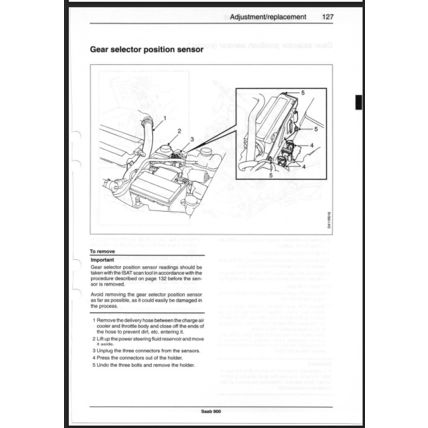 Saab 900 Automatic Clutch Sensonic Workshop Manual 1994 1997 199628721 PDF