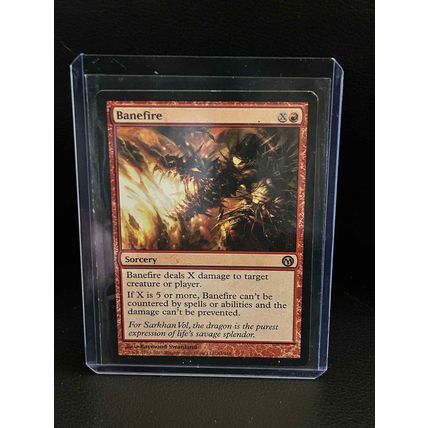 Banefire Duels of the Planeswalkers Magic: the Gathering Trading Card