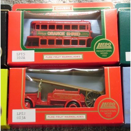 Lledo Chivers Hartley set of six models in original box with certificate 2729