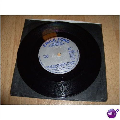 emile ford and the allisons, the royal wedding song.7" transdisc