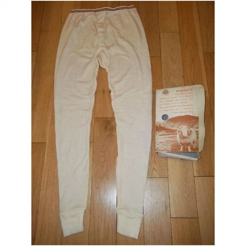 WOOL THERMAL LONG JOHNS UNDERWEAR - Mens, UK MADE!!! - BNIB