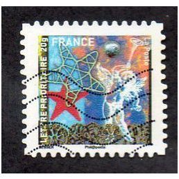 FRA 2010 (58c) 'CHRISTMAS' FINE USED (EBID21643)