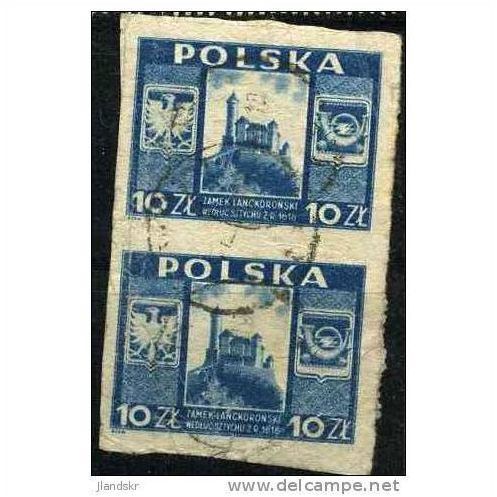 1946 Michel 443 - fine used (o) - pair