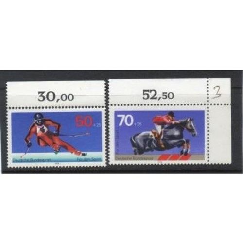 GERMANY 1978 SPORTS SET MNH
