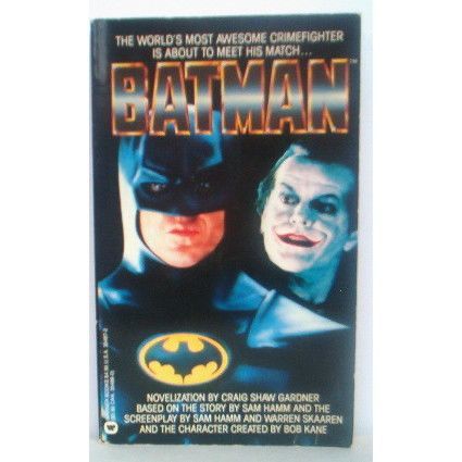 BATMAN ' THE MOVIE ' paperback book (1989)