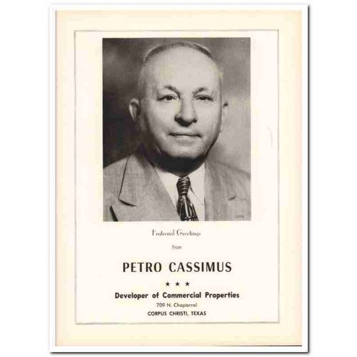 petro cassimus 1953 commercial properties corpus christi tx vintage ad