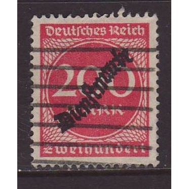 Germany 1923 SG O277 Used - Official (D-130)