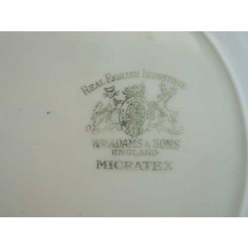 Lovely Adams Ironstone Minuet Micratex Dinner Plate