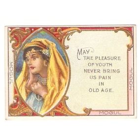 Tobacco Card ~ Company: American Tobacco Company Subsidiary: S. Anargyros ~91