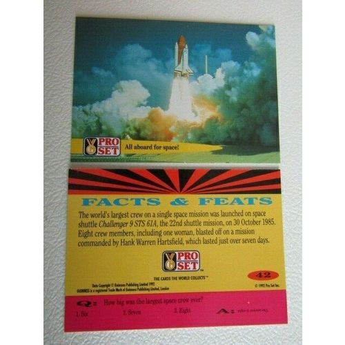 Pro Set 1992 Guinness Book of Records Trade Cards Card Variants (eb2)