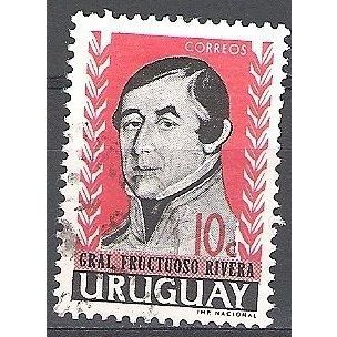 Uruguay 1962 Michel 933 O Cote (2005) 0.20 Euro Président José Fructuoso Rivera