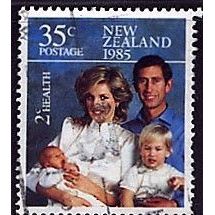 New Zealand, 1985 35c health, SG 1374 (Scott #B123), used