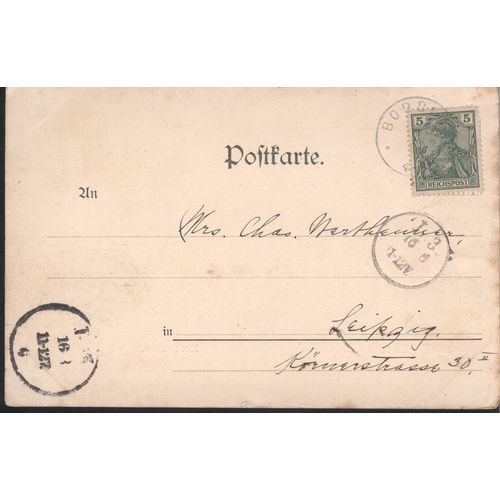 Vintage Germany PC c1900 - Gruss von Stubbenkammer
