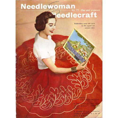 Needlewoman and Needlecraft Magazine no.75 from 1958