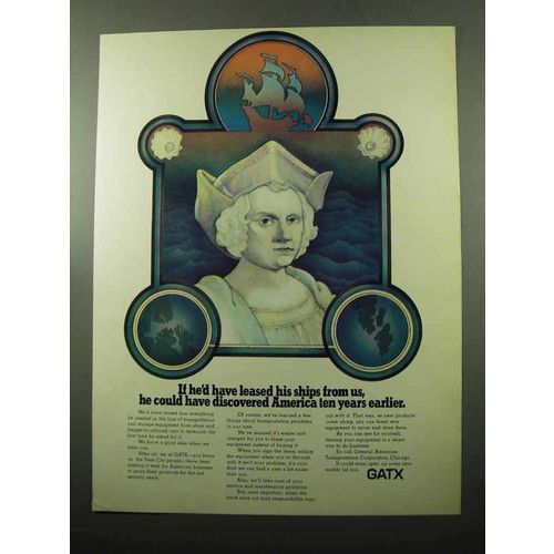 1969 GATX General American Transportation Ad - Leased