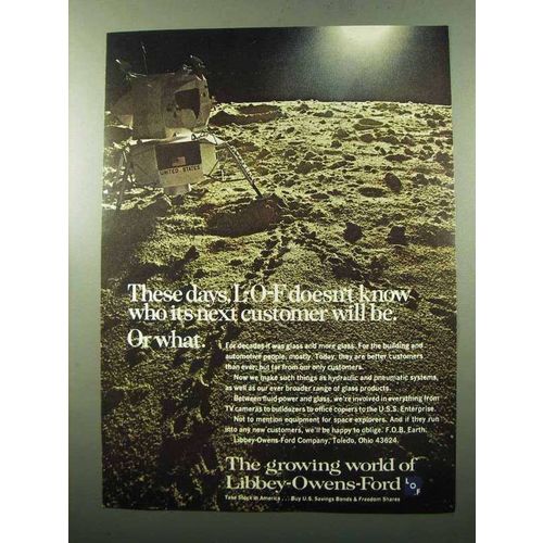 1969 Libbey-Owens-Ford Ad - Next Customer Will Be
